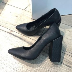 TAMTA Shindelishvili TMT Black Shoes Leather Heels